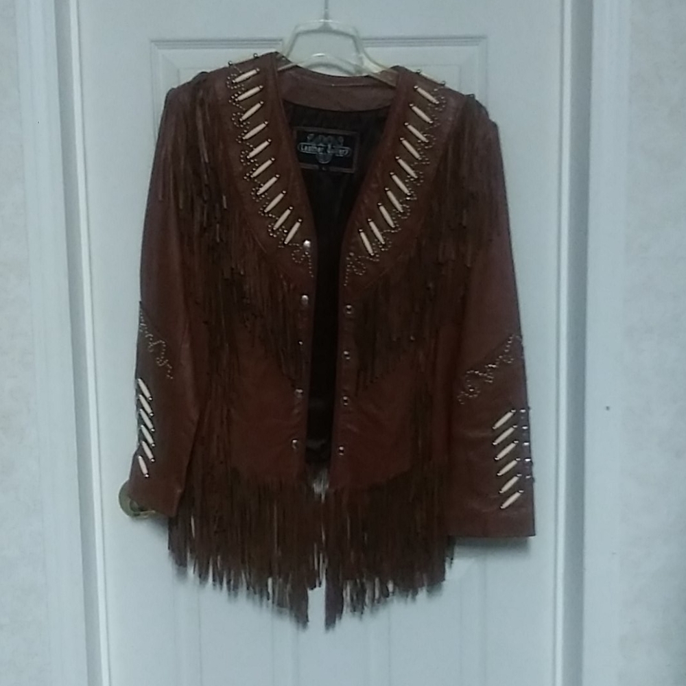 Leather Gallery Jacket